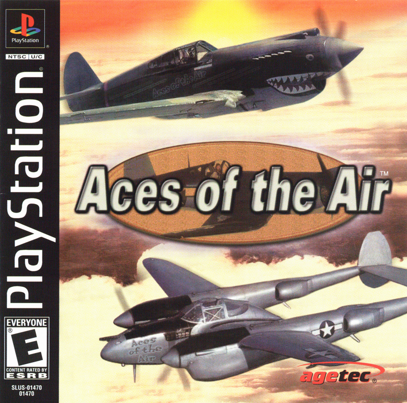 Aces of the Air box art for Playstation